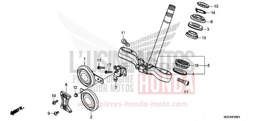 LENKSCHAFT (CB1100CA/CAD/NA/NAD) CB1100CAH de 2017